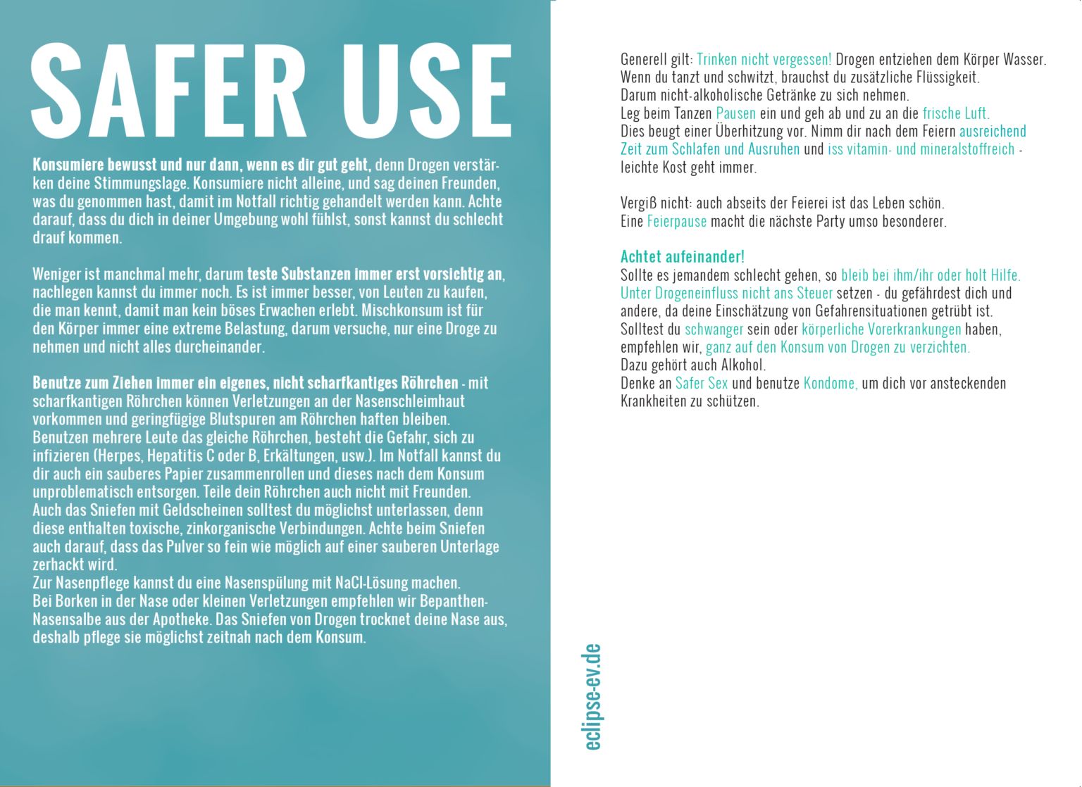 Safer Use eclipse e.V.